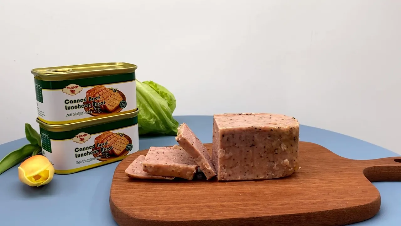 Tianz Canned Beef Luncheon Meat 198g