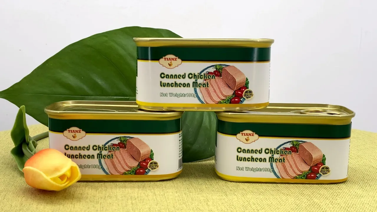 Canned Chicken Luncheon Meat 198g