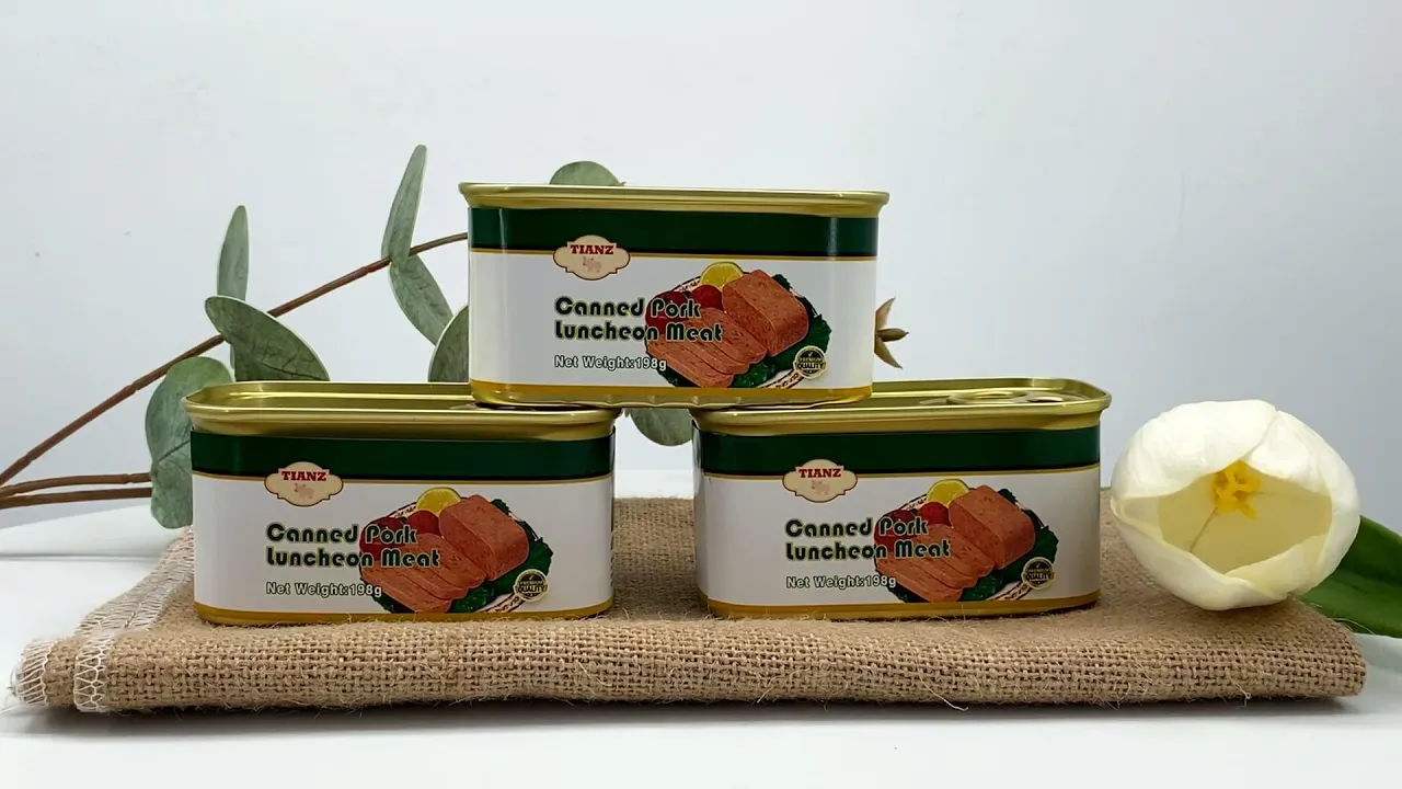 Canned Pork Luncheon Meat 198g