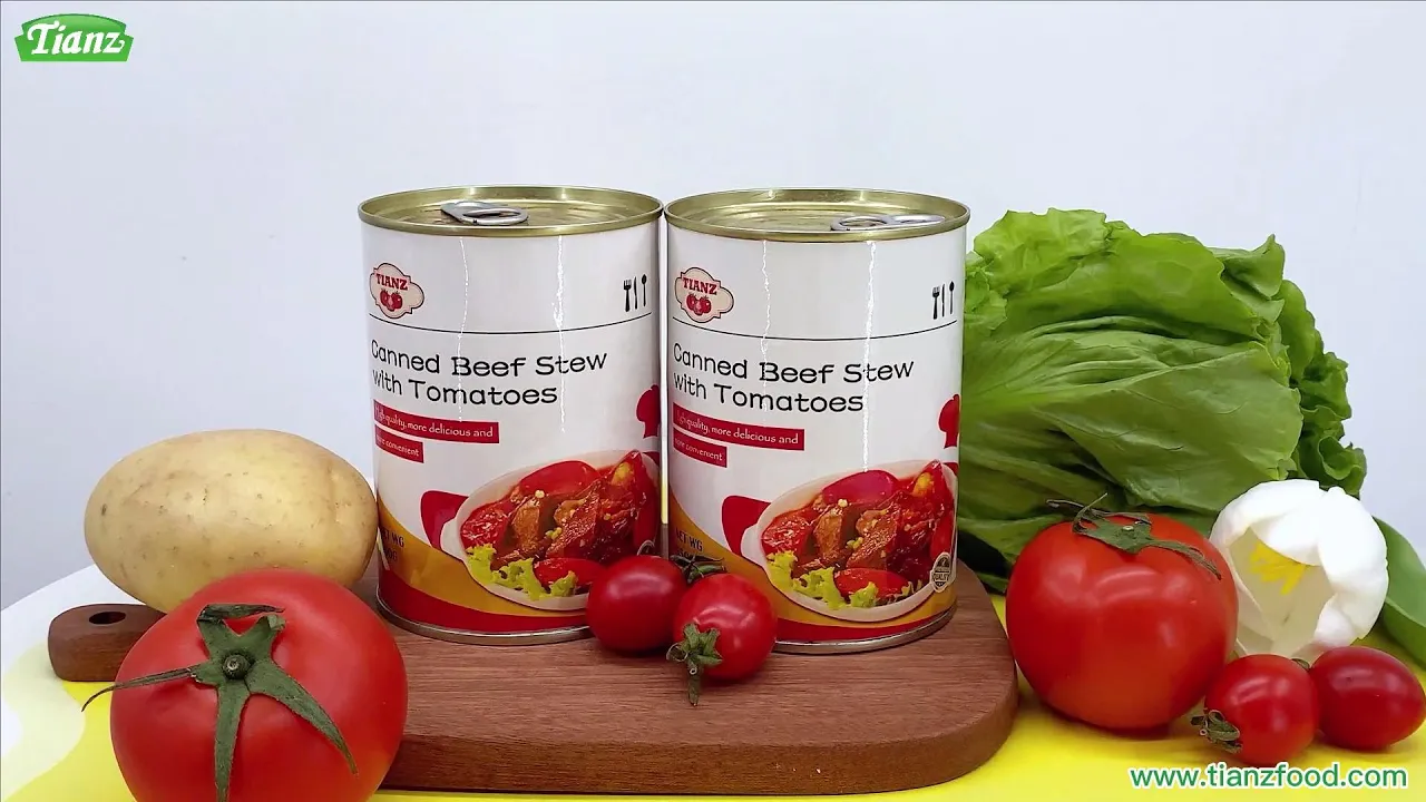 Tianz Canned Beef Stew With Tomatoes 550g
