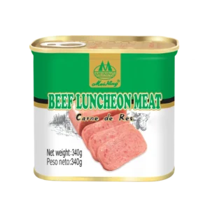 Canned Meat Luncheon Meat Best Selling 198g Canned Meat Canned Luncheon Meat Salt Preserved Beef Food Can