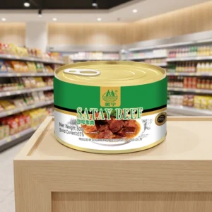 Directly Factory Beef Luncheon Meat Canned Satay Beef 500g
