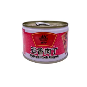 Food Can Canned Meat 142g Canned Spiced Pork Cubes Meat Emergency Bulk Can Luncheon Meat for Sales Luncheon Meat
