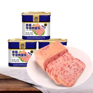 High Quality Portable Chopped Pork Ham 198g & 340g Salt Preserved Luncheon Meat Quality Guaranteed Canned Meat