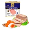 Meining 340G Emergency Reserve Food Canned Fish Luncheon Meat Salted Egg Yolk Picnic Ready Eat HACCP ISO QS Certified 36 Months