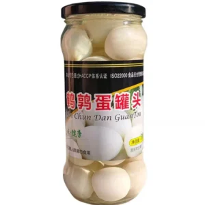 Seasoned Quail Eggs 500g Canned Quail Eggs Instant Food