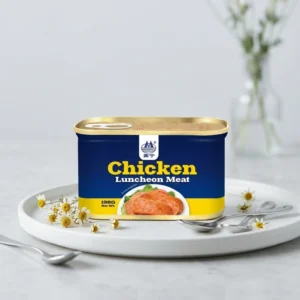 Special Hot Selling MN Brand Chicken Luncheon Meat Canned Food 198g 200g Salt Steamed Ready to Eat Food Can Canned Food