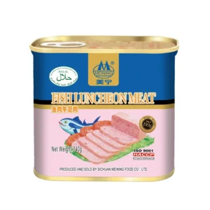 Superior Quality 340g Canned Fish Luncheon Meat with Salt Ready to Eat