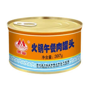 Unique Design 397g Pork Luncheon Meat Canned Food Canned Meat Luncheon Meat Sold to Hongkong