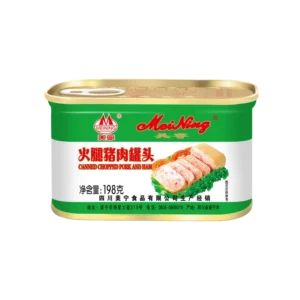 canned meat Classic Design High Quality Chopped Pork Ham Canned Ham Luncheon Meat Packed in 198g pork luncheon meat food can