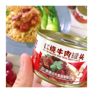 100g Canned Beef Salt-Preserved Curry