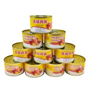 175g Canned Pork Meat Sauce with Mushrooms Salt Preserved Type