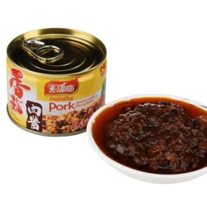 180g Canned Pork Mince with Bean Paste Delicious Spread Sauce for Rice Noodle Hot Pot Daily Meal OEM ODM