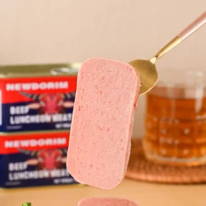 198G China Factory Price Export OEM ODM Canned Beef Luncheon Meat
