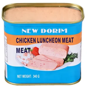 198g China Suppliers Food Canned Chicken Luncheon Meat Canned Food