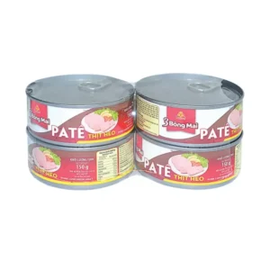 3 Bong Mai Pate 150g Can Premium Vietnamese Canned Ready to Eat Smooth Spread 24 Month Shelf Life