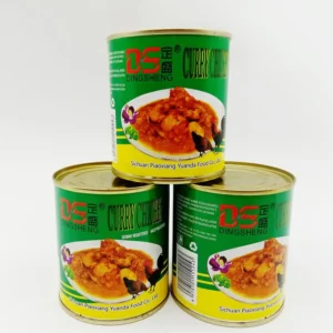 312g*48tins Salt Preserved Curry Chicken Canned