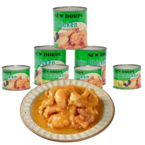 312g Africa OEM Brand Canned Curry Chicken Canned Food