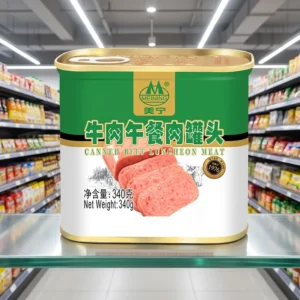 340g Canned Beef Luncheon Meat Food Can