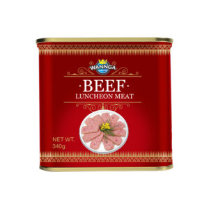 340g Halal Certified Beef Canned Luncheon Meat OEM Brand Premium Quality Canned Meat