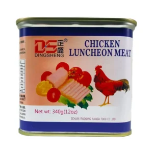 340g Premium Salt Preserved Poultry Meat Chicken Canned Food with Preservation Process