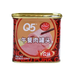 340g Ready to Eat Canned Chicken Luncheon Meat OEM Available for Breakfast Camping Catering