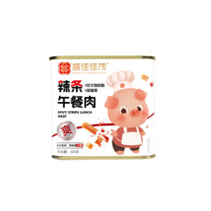 340g Salt Preserved Spicy Canned Lunch Meat Chicken Pork Flavor Beef Sheep Meat Including Feet Wings Oil Preservation Process