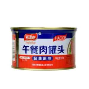 397g Sterilized Canned Pork Luncheon Meat Ready to Eat OEM Service for Global Food Distributors