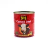 753# Classic Round Tinplate Box 3 piece Tin Metal Food Can for Corned Beef With Colorprinting
