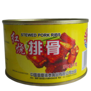 Bulk Canned Salt Preserved Stewed Pork Ribs 397g Ready to Eat Factory Direct High Quality Supply