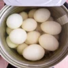 CANNED QUAIL EGGS IN BRINE BOILED QUAIL EGG IN TIN CANNED PEELED QUAIL EGGS FROM VIETNAM