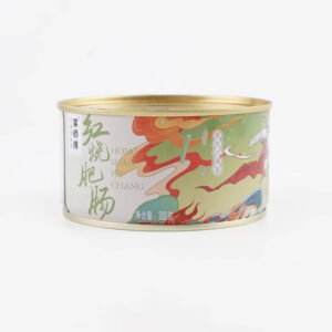 Canned Braised Pig Meat Fat Sausage