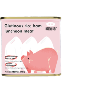 Canned Chinese Food Oem Superior Quality Portable Canned Food 340g Food Ham Luncheon Meat