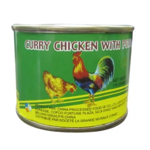 Canned Curry Chicken Meat for Emergency Luncheon Food Rations