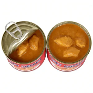 Canned Curry Chicken Ready to Eat Salt Preservation Premium Quality