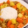 Canned Curry Potato Meat Low Sodium Curry Beef