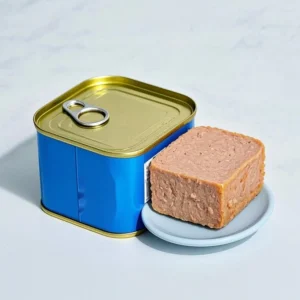 Canned Luncheon Meat for Global Market BRC Certified 24 Months Shelf Life in Tin Can