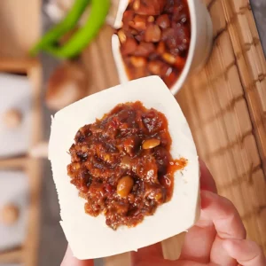 Canned Mushroom Pork Sauce Match with Any Food Materials