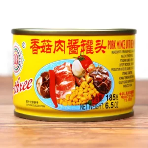 Canned Pork Belly Sauce with Mushroom