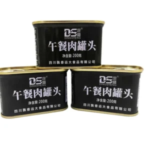 Canned Pork Meat Preserved with Salt