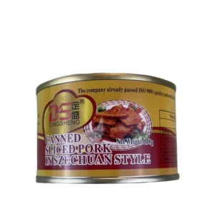 Canned Sliced Sheep Meat in Szechuan Style Salt Preserved Pork