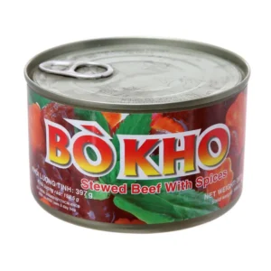 Canned Stewed Beef with Spices 397g Ready to Eat Meal from Vietnam