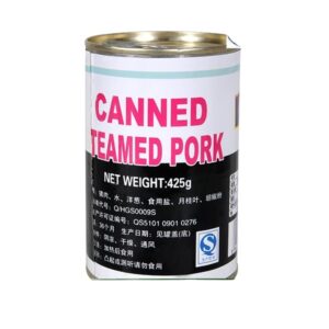 China Canned Food Export Premium Canned Steamed Pork Meat