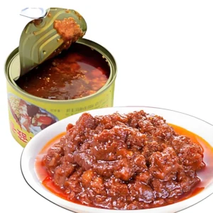 China Traditional Meat Sauce Spicy Fragrant Canned Pork Mushroom Sauce
