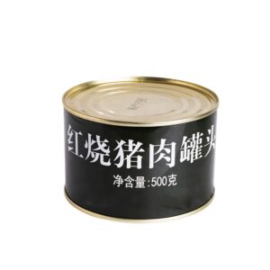 Chinese Canned Food 500g MRE Rations Portable Braised Pork Emergency Food Rations
