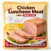 Custom Gravure Printed Aluminum Foil Lightproof Three Side Seal Retort Pouch for Chicken Luncheon Meat Packaging