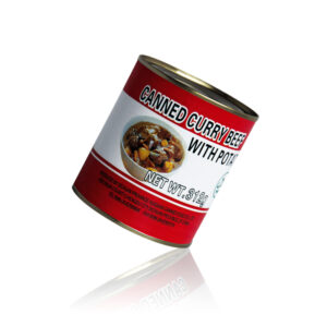 Customizable 312g Canned Curry Beef Meat Luncheon Meat Can Foods