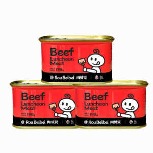 Customizable Canned Beef Lunch Meat Salt Preserved Emergency Bulk Food