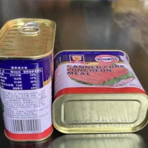 Empty 340g Food Grade Tin Can for Corned Beef Pork and Chicken Packing