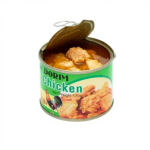 Export Grade Sterilized Canned Curry Chicken Factory Production OEM Service